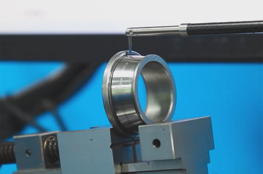 Quality control – bearing testing lab